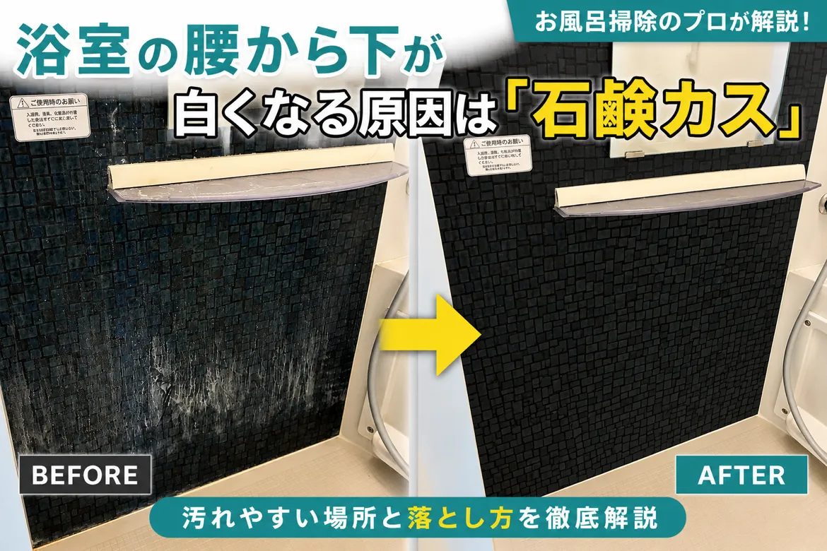 石鹸カスとカビ発生の科学的原因分析