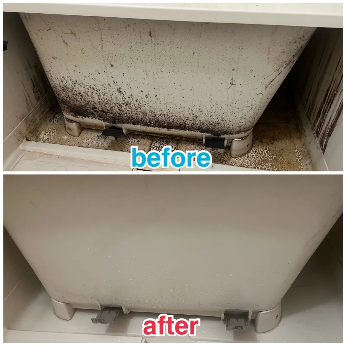 🛁✨エプロン内部、ここまでキレイになる?✨